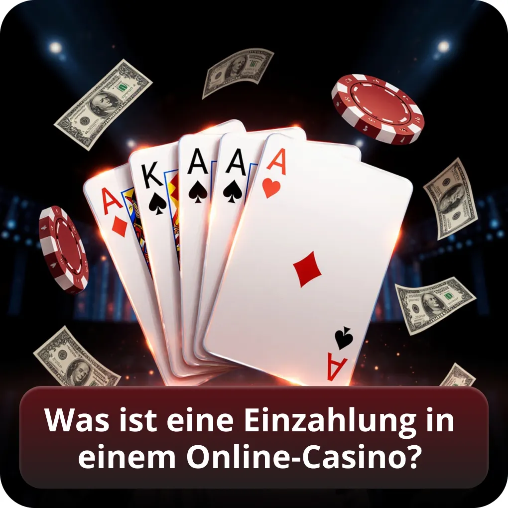 Was ist eine Einzahlung in einem Online-Casino? Definition Was ist eine Einzahlung in einem Online-Casino?