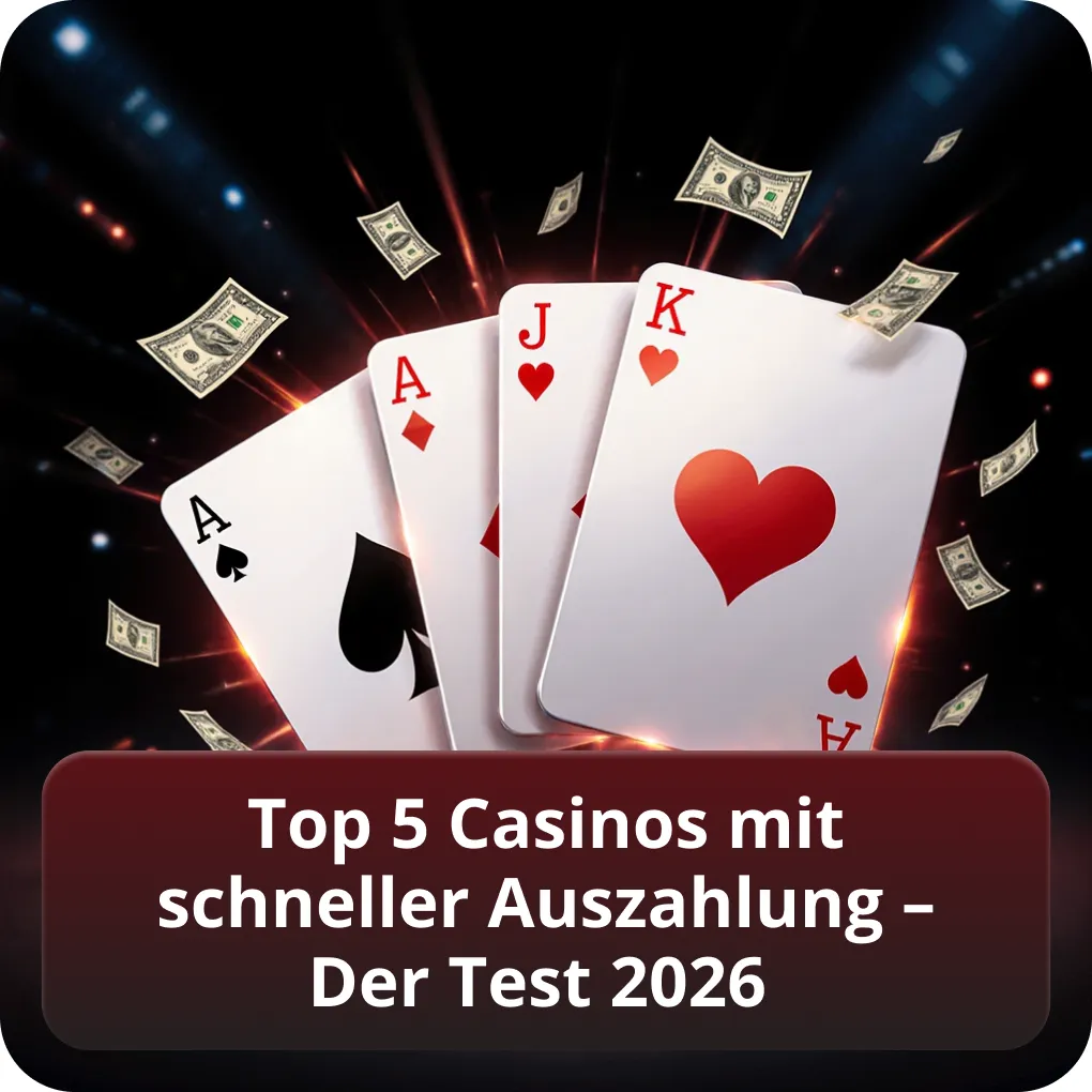 Top 5 Casinos mit schneller Auszahlung – Der Test 2026